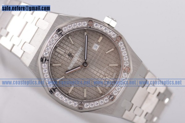 Replica Audemars Piguet Royal Oak Lady 33mm Watch Steel 15400st.oo.1220st.04D (EF)